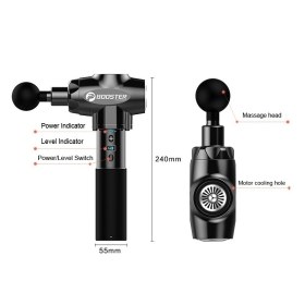 Booster E πιστόλι Μασάζ (MASSAGE GUN)