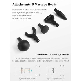 Booster E πιστόλι Μασάζ (MASSAGE GUN)