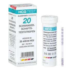CLEARTEST® HCG - Pregnancy 20 test-strip