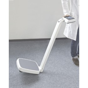 Kern MPE 200K-1HEM Class III Digital Column Scale with Height Rod – 250kg Capacity / 100g Readability - Body Scale with Stadiometer MPE 250K-1PEM 