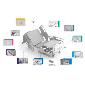 Electrical  hospital bed for intensive care unit UNIQUE PLUS