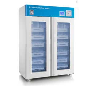 Διπλό ψυγείο αποθήκευσης ασκών αίματος με γυάλινη πόρτα RDBG2640MD