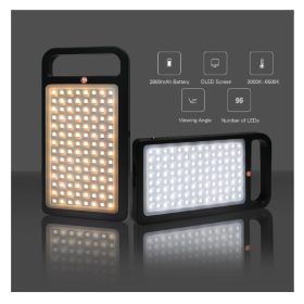 zomei LED Light LED Photo Studio Lighting 3500K-5700K for Photography Vlogging
