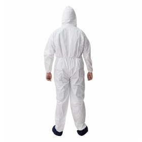 Hooded Disposable Coveralls with Elastic Cuff Easyflow  TYPE 3/4/5/6 1 piece one use - Hooded Disposable Coveralls with Elastic Cuff Easyflow  TYPE 3/4/5/6
