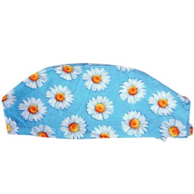 Fabric Surgical Cap Daisy 20811 M - Fabric Surgical Caps Tropical 20812 