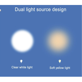 Φακός ιατρικός τσέπης LED 2 σε 1 με ψυχρό-θερμό φωτισμό - Φακός ιατρικός τσέπης LED Deluxe