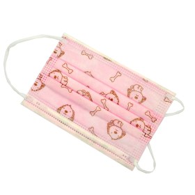 Μάσκες προστασίας παιδικές PINK 6-15 ετών 10 τεμάχια  - 