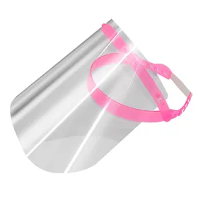 Μάσκα - ασπίδα προστασίας προσώπου ροζ