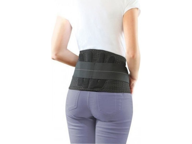 Lumbar belt with 4 reinforcements Dual Clamping height 21cm 6675 Lumbar belt with 4 reinforcements Dual Clamping height 21cm 6675