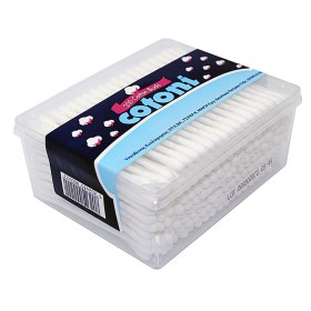 Μπατονέτες αυτιών με χάρτινο στικ 200 τεμάχια 