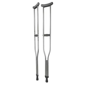Aluminium underarm crutches Large 133cm - 153cm