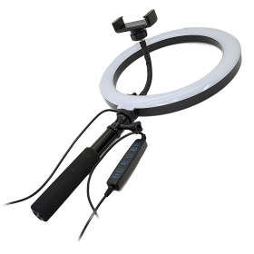 Zomei MultiColor LED Ring Light 10.5' ιντσών ρυθμιζόμενο με Βάση στήριξης