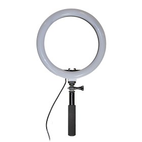 Zomei MultiColor 10.5' inch LED Ring Light Dimmable with Light Stand