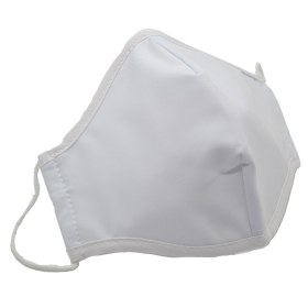 Μάσκα υφασμάτινη πολλαπλών χρήσεων LISA - Μάσκα προστασίας πολλαπλών χρήσεων Lisa λευκή