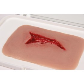 Wound moulage "LACERATION"