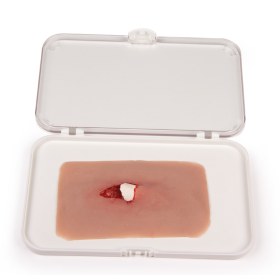 Wound moulage  "OPEN FRACTURE"