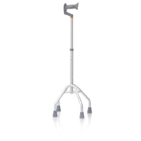 Τετράποδο μπαστούνι αλουμινίου με μεγάλη βάση και ανοιχτή λαβή RP723 Brio