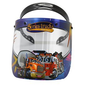 Μάσκα - ασπίδα προστασίας προσώπου παιδική TRUCKS