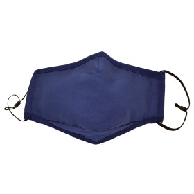 Cotton Protection Mask blue with pocket fashion