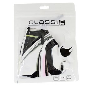 Μάσκα υφασμάτινη πολλαπλών χρήσεων μαύρη ANONYMOUS - 