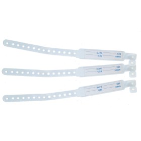Adult Patient ID Wristbands 100 pieces - 