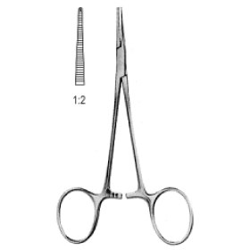 Λαβίδα Mosquito Micro χειρουργική 1Χ2 12 cm ευθεία