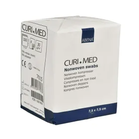 Curi Med Non sterile gauze swabs 7,5×7,5cm 4ply 100pcs