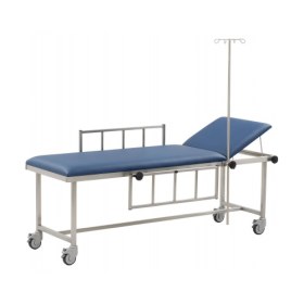  Patient stretcher for AION MRI with railings
