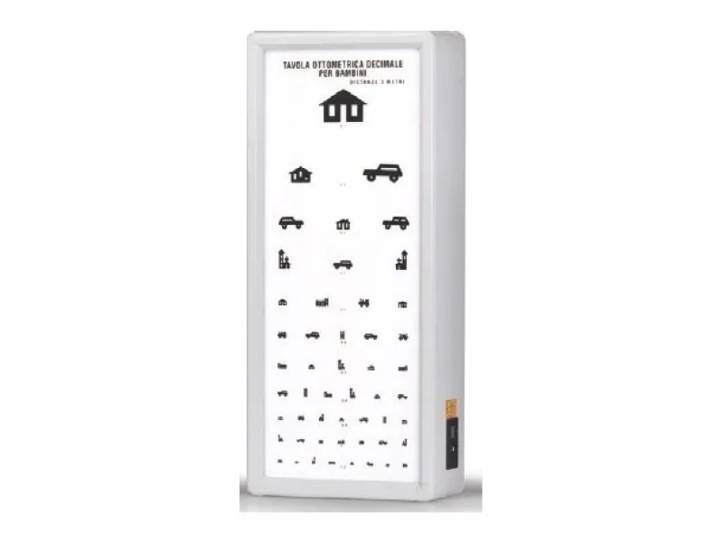 Illuminated optometric systems-children 3m Illuminated optometric systems-children 3m