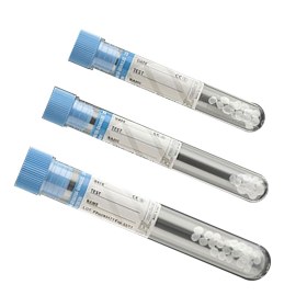Biochemical tubes with balls of 100 pieces | 7ml αίμα, 13 x 100 mm