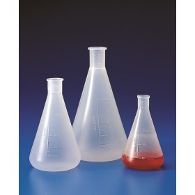 Plastic Conical Erlenmeyer flasks