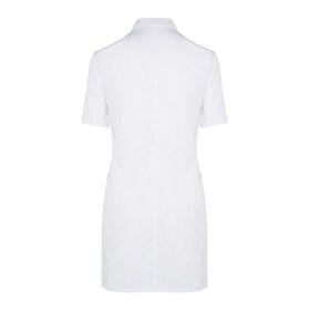  Women's apron with short sleeves DEPOLO white / green - 