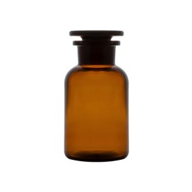 Reagent Bottle Amber Wide Mouth with stopper 1000ml