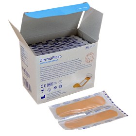 Αυτοκόλλητα Eπιθέματα μικροτραυμάτων Dermaplast 19x72mm 100 τεμάχια  - 
