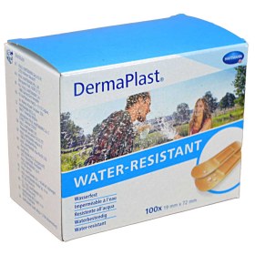 Αυτοκόλλητα Eπιθέματα μικροτραυμάτων Dermaplast 19x72mm 100 τεμάχια 