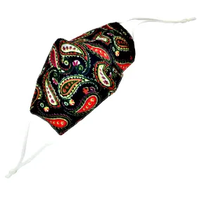 Multifunctional fabric mask printed black CLASSIC