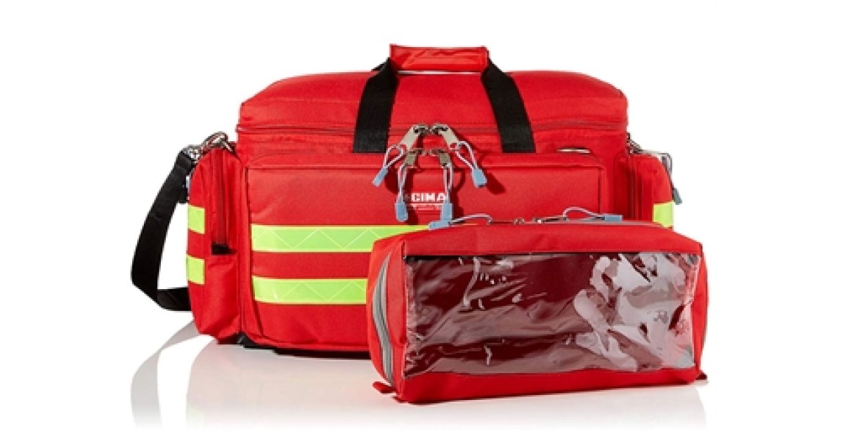 GIMA 27151 First aid bag red Medium | Δίγκας Γ. Ιατρικά