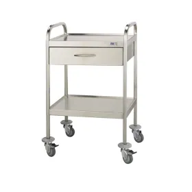 INOX D-31 wheeled hospital table