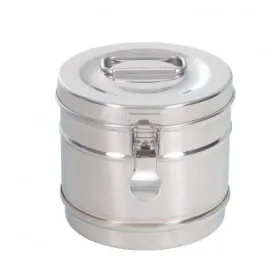 Sterilizing inox drums 