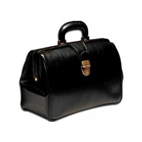 Τσάντα ιατρού από δερματίνη TEXAS SKAY μαύρη