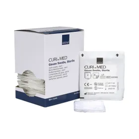 Curi Med επιθέματα αποστειρωμένα απορροφητικά 5x5cm 8ply 50x2 τεμάχια 