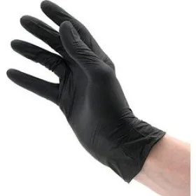Nitrile gloves ABENA® without powder 100 pieces black | L - 