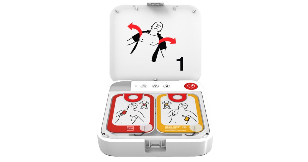 Defibrillator LIFEPAK CR2 semiautomatic with greek language Δίγκας Γ. Ιατρικά