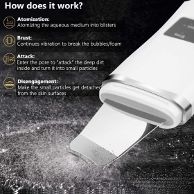 Φορητή συσκευή απόξεσης και απολέπισης  δέρματος 3 σε 1 BF1209