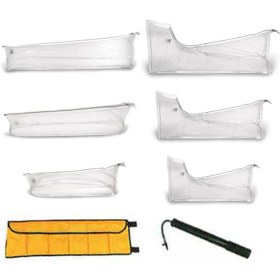 Economy First aid air cushion splints set of 6 pcs