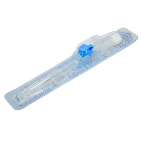 Venous catheters + valve + wings 50 pieces | No22 blue - 