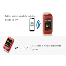 Pulse Oxymeter with Bluetooth function PC-60NW CREATIVE MEDICAL - 