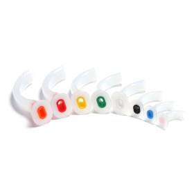 Αεραγωγοί Guedel 50 mm ροζ νεογνικοί Νο 000