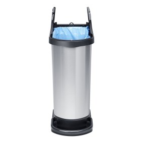 Κάδος τετράγωνος με πεντάλ PASO με υδραυλικό μηχανισμό κλεισίματος 50lit