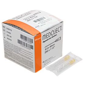 Disposable needles Chirana 100 pieces | 25G x 1 1/2